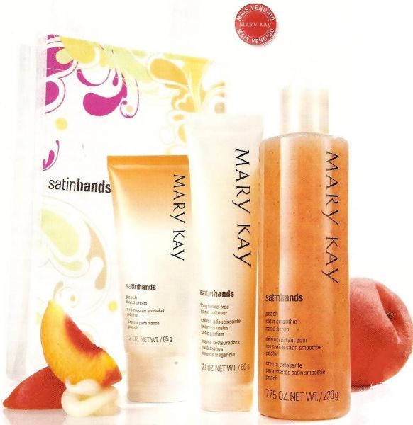 Kit mãos de seda - Fragrância de pêssego