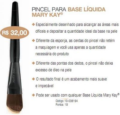 Pincel para base líquida