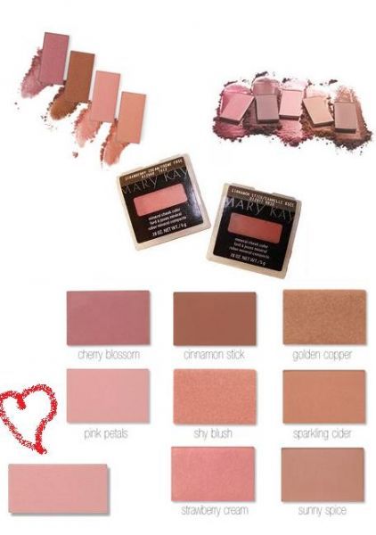 Blush mineral